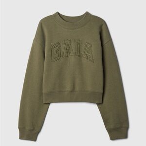 GAP x Cult Gaia girls cropped sweatshirt size large